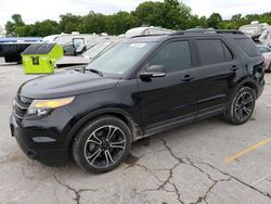 Ford Explorer salvage cars for sale: 2015 Ford Explorer Sport