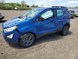Salvage cars for sale from Copart Columbia Station, OH: 2022 Ford Ecosport S