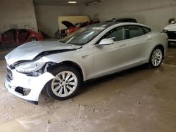 Vehiculos salvage en venta de Copart Davison, MI: 2013 Tesla Model S
