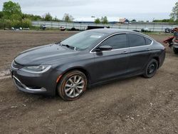 Salvage cars for sale from Copart Columbia Station, OH: 2015 Chrysler 200 C