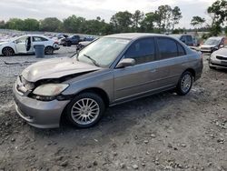 Salvage cars for sale from Copart Byron, GA: 2005 Honda Civic EX