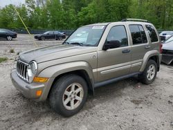 Salvage cars for sale from Copart Candia, NH: 2005 Jeep Liberty Limited