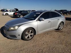 Salvage cars for sale from Copart Amarillo, TX: 2012 Chevrolet Cruze LT