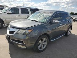 2011 Acura MDX Technology en venta en Grand Prairie, TX