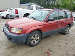 Subaru salvage cars for sale: 2004 Subaru Forester 2.5X