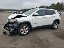 Salvage cars for sale from Copart Brookhaven, NY: 2020 Jeep Compass Latitude