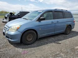 Honda Odyssey EX salvage cars for sale: 2006 Honda Odyssey EX