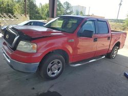 Ford salvage cars for sale: 2007 Ford F150 Supercrew