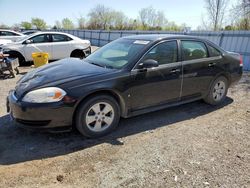 Chevrolet Impala 1lt salvage cars for sale: 2009 Chevrolet Impala 1LT