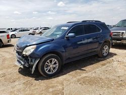Vehiculos salvage en venta de Copart Amarillo, TX: 2017 Chevrolet Equinox LT