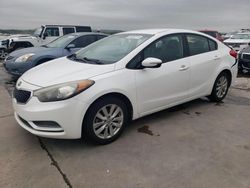 KIA Forte lx Vehiculos salvage en venta: 2014 KIA Forte LX