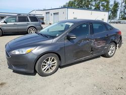 Salvage cars for sale from Copart Arlington, WA: 2017 Ford Focus SE