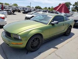 Ford salvage cars for sale: 2007 Ford Mustang