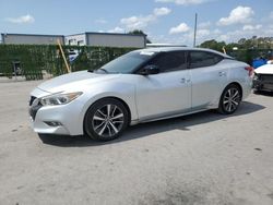 Salvage cars for sale from Copart Orlando, FL: 2017 Nissan Maxima 3.5S