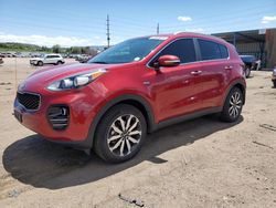 Salvage cars for sale from Copart Colorado Springs, CO: 2018 KIA Sportage EX