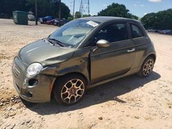 Salvage cars for sale from Copart China Grove, NC: 2012 Fiat 500 Sport