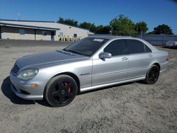 Mercedes-Benz salvage cars for sale: 2003 Mercedes-Benz S 55 AMG