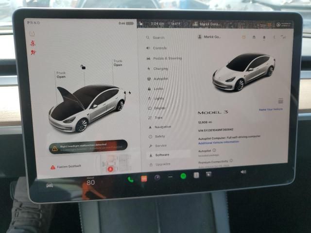 2022 Tesla Model 3