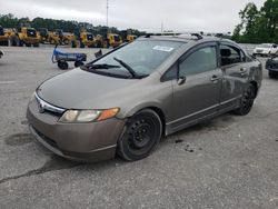 Salvage cars for sale from Copart Dunn, NC: 2006 Honda Civic LX