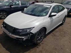 Honda salvage cars for sale: 2019 Honda Civic EX