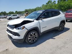 Salvage cars for sale from Copart Ellwood City, PA: 2022 Jeep Compass Limited