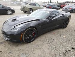 Salvage cars for sale from Copart Los Angeles, CA: 2015 Chevrolet Corvette Stingray Z51 1LT