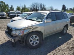 Toyota salvage cars for sale: 2003 Toyota Highlander Limited