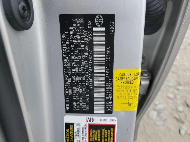 2011 Toyota Camry Base