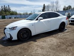 Salvage cars for sale from Copart Ontario Auction, ON: 2017 Lexus IS 200T