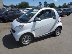 Smart Fortwo salvage cars for sale: 2015 Smart Fortwo Pure