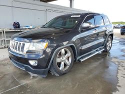 Jeep Grand Cherokee Overland salvage cars for sale: 2012 Jeep Grand Cherokee Overland