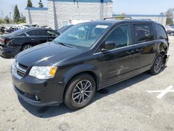 Salvage cars for sale from Copart Rancho Cucamonga, CA: 2017 Dodge Grand Caravan SXT