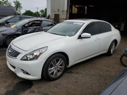 Vehiculos salvage en venta de Copart New Britain, CT: 2011 Infiniti G25