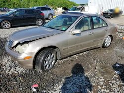 Mercedes-Benz salvage cars for sale: 2001 Mercedes-Benz C 320