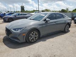 Salvage cars for sale from Copart Miami, FL: 2021 Hyundai Sonata SEL