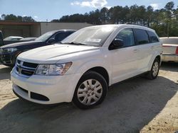 Dodge salvage cars for sale: 2017 Dodge Journey SE