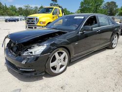 Salvage cars for sale from Copart Hampton, VA: 2012 Mercedes-Benz S 550