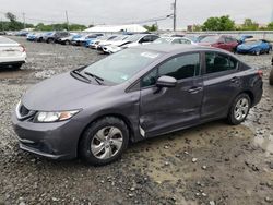 Honda Civic salvage cars for sale: 2014 Honda Civic LX