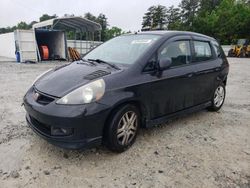 Honda salvage cars for sale: 2007 Honda FIT S