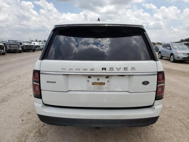 2019 Land Rover Range Rover Supercharged