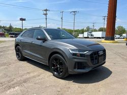 Salvage cars for sale from Copart Candia, NH: 2019 Audi Q8 Premium Plus