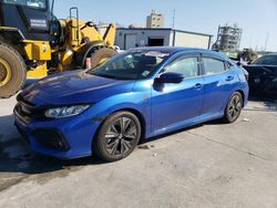 Vehiculos salvage en venta de Copart New Orleans, LA: 2018 Honda Civic EX