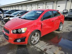 Chevrolet salvage cars for sale: 2015 Chevrolet Sonic LTZ