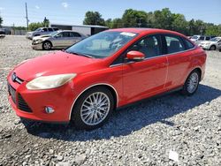Salvage cars for sale from Copart Mebane, NC: 2012 Ford Focus SEL