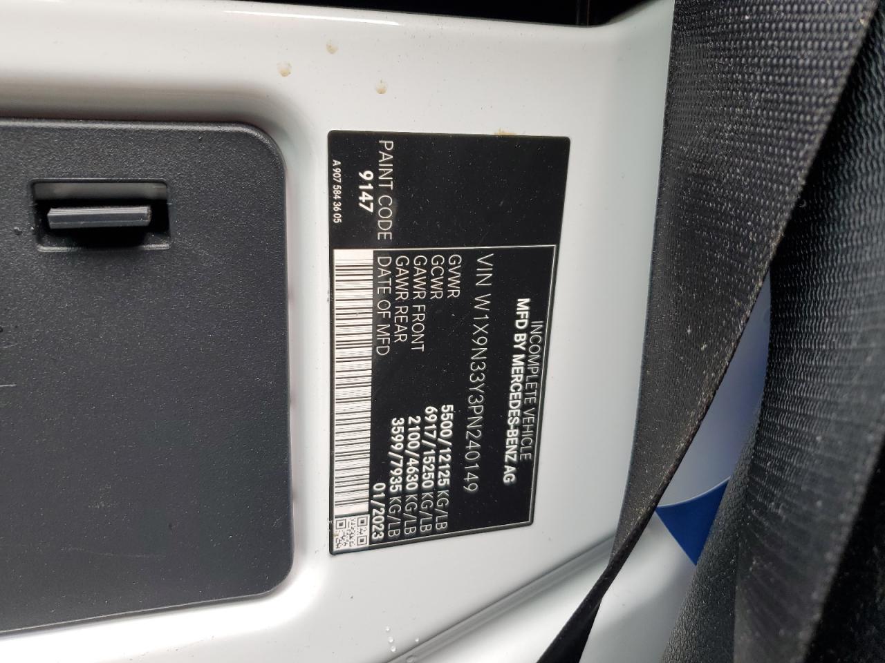 2023 Mercedes-Benz Sprinter 4500