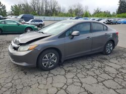 2012 Honda Civic LX en venta en Portland, OR