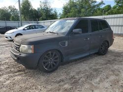 Salvage cars for sale from Copart Midway, FL: 2006 Land Rover Range Rover Sport HSE
