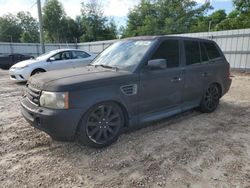 Land Rover Range Rover Sport hse salvage cars for sale: 2006 Land Rover Range Rover Sport HSE