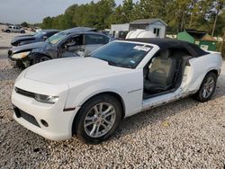 Chevrolet Camaro lt salvage cars for sale: 2015 Chevrolet Camaro LT