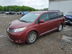 Toyota salvage cars for sale: 2014 Toyota Sienna XLE